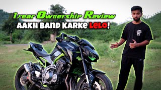 Kawasaki Z900 1 Year Ownership Review  Should You Buy or Avoid [upl. by Halland283]