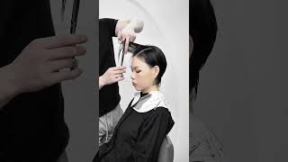 Teach you how to cut this hairstyle in one minute haircut 剪髮 hairstyle [upl. by Aicia]