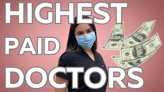 💰 Meet the Highest Paid Doctors in 2024 All Over 500k per Year [upl. by Bridie]