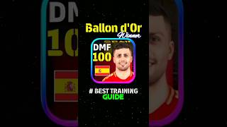 Rodri 100 Rated Best Training🤫🔥efootball efootball2024efootball2025shorts viraltrending [upl. by Pul]