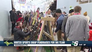 Winter Sports Swap fundraises for Marquette ski team [upl. by Erdei]