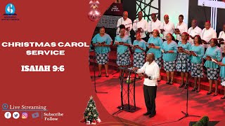 Christmas Carol Service  Isaiah 96  17122023 [upl. by Nayt]