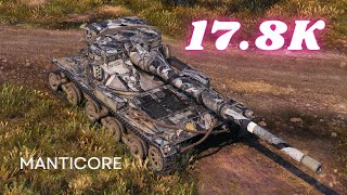 Manticore 178K Spot  Damage World of Tanks Replays [upl. by Kahn]