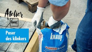 Comment poser des klinkers   Atelier Knauf [upl. by Ardnekan]