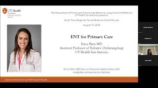 ENT for Primary Care [upl. by Suirtimid]