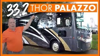 2020 Thor Palazzo 332  Smallest Class A Diesel Pusher on the Market [upl. by Onimod321]