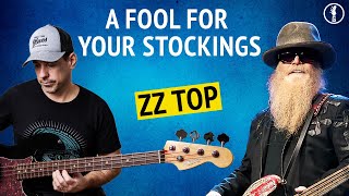 Master The Bass Line From A Fool For Your Stockings  ZZ Top No247 [upl. by Iru]