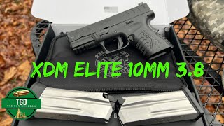 Springfield XDM 10mm Elite 38 Shooting and Reviewing [upl. by Ecnatsnok]