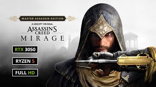 Assassins Creed Mirage  Crakeado  RTX 3050 RYZEN 5 7535HS 8GB de RAM [upl. by Siuol177]