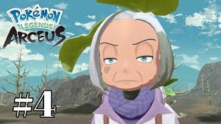 Pokemon Legends Arceus Walkthrough Part 4  Warden Calaba and Ursaluna [upl. by Eillit]