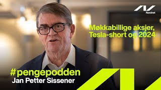 pengepodden  Jan P Sissener om møkkabillige aksjer Teslashort og 2024 [upl. by Cyndi896]