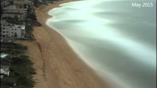 Narrabeen Beach erosion and recovery timelapse April 2015 storm [upl. by Abigael]