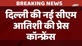 Delhi CM Designate Atishi Press Conference  Arvind Kejriwal Resignation  AAP  NDTV India [upl. by Blisse]