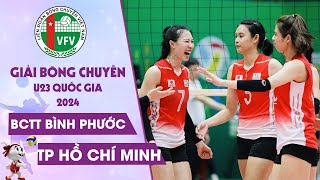 Full HD  BCTT TRƯỜNG TƯƠI BP vs HÀ NỘI  Giải Vô Địch Bóng Chuyền U23 Quốc Gia Năm 2024 [upl. by Llehctim707]