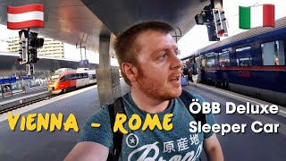 Vienna to Rome by train ÖBB’s Nightjet Sleeper Deluxe [upl. by Naerad912]