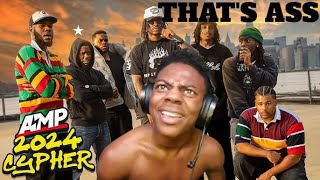 iShowSpeed Reacts To AMP FRESHMAN CYPHER 2024 [upl. by Orlosky]