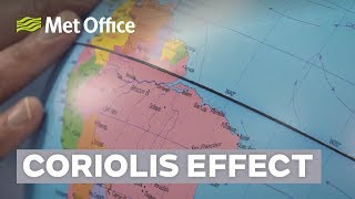 The Coriolis effect in action [upl. by Airdnoed]