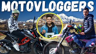 Top 10 Nepali MotoVloggers and Their Bikes SMZ MRB Vlogs Gorkhali Rider Surakshya KC [upl. by Karalynn]