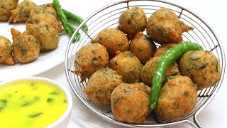 मेथी ना गोटा बनाने का सबसे आसान तरीका  Methi ke Pakode  Methi Bhajiya Recipe  Methi na Gota [upl. by Nairam]