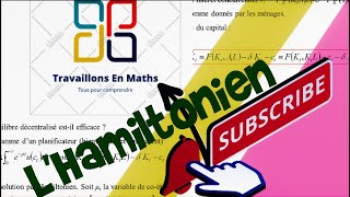 comment déterminer le taux de croissance de la consommation la méthode par lHamiltinien [upl. by Derrek552]