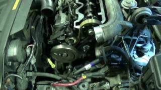 D5252T timing belt change part 7 Dynamic fuel pump timing check  adjust Volvo 850 S70 V70 TDI [upl. by Eelarol173]