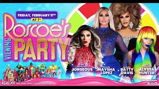 Jorgeous amp Alyssa Hunter Roscoes RPDR Season 14 Viewing Party with Batty Davis amp Naysha Lopez [upl. by Machos454]