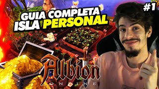 TUTORIAL de la ISLA PERSONAL 1 🔥 Albion Online Español [upl. by Russ264]