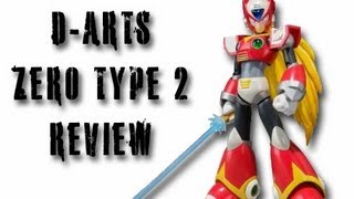 DArts Megaman X ZERO TYPE 2 Bandai Figure Review [upl. by Casteel]