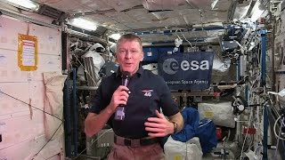 Tims first talk with media from space [upl. by Aenneea]