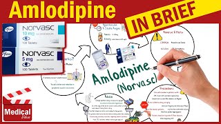 Amlodipine  Norvasc  What is Amlodipine Used For Dosage Side Effects amp Precautions [upl. by Bette]