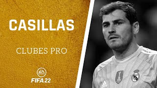 ⚽ FIFA 22  Cómo hacer a CASILLAS en CLUBES PRO ✔️ [upl. by Googins]