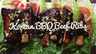 Korean BBQ Beef Ribs [upl. by Kcirdla88]