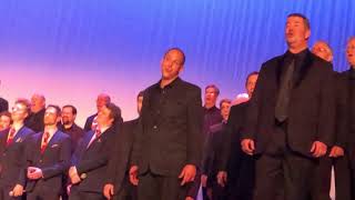 Parkside Harmony Chorus with Ringmasters Quartet and Tim Waurick Harmony in Hershey Show [upl. by Ellehcyt]