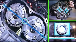 How to Check and Adjust Timing and Exchange Balance Shaft Sprocket on a MercedesBenz  Step by Step [upl. by Giuliana689]