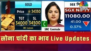 Gold Rate Today बाजार में आज घटे सोने के दाम बढ़ गए चांदी के भाव  CNBC Awaaz [upl. by Mauretta292]