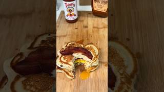 Making bacon pancakes sandwich adventuretime [upl. by Esta]