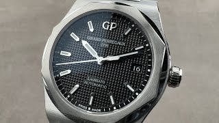 GirardPerregaux Laureato 810051163211A GiradPerregaux Watch Review [upl. by Patty]