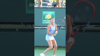 Camila Giorgi  Forehand Backhand Slowmotion4 shorts camilagiorgi [upl. by Henry301]