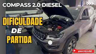 ATENÇÃO COMPASS DIESEL COM DIFICULDADE DE PARTIDA O QUE FAZER [upl. by Piderit]