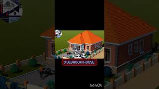 House design 3D architect house plan construction home 3bedroom [upl. by Hardie]