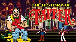 The History of Tapper  Arcade Console Documentary [upl. by Moreta655]