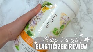 PHILIP KINGSLEY ELASTICIZER REVIEW  worth the hype [upl. by Ennyleuqcaj]