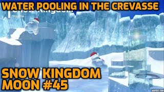 Super Mario Odyssey  Snow Kingdom Moon 45  Water Pooling in the Crevasse [upl. by Lafleur137]