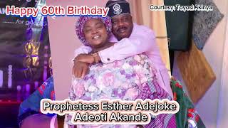 Birthday song 4 Evang Esther Adejoke Akande OriOkeBabaAbiyeEde gosprotvoriokebabaabiye1049 [upl. by Attolrahc]