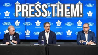 REACTION To The Leafs Final Presser Beginning Of Change [upl. by Miles]