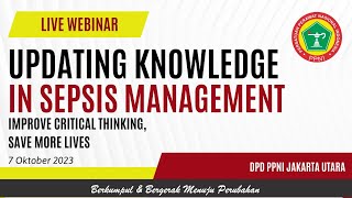 Updating Knowledge In Sepsis Management Improve Critical Thinking Save More Lives [upl. by Purvis]