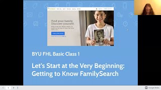 Beginner Series 1 Getting to Know FamilySearchorg  Kathryn Grant [upl. by Enelhtac379]