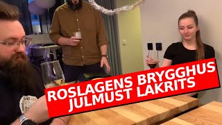 15e december – Roslagens Brygghus Julmust Lakrits [upl. by Seerdi]