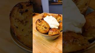 Lemon feta roasties 🍋🥔 roastpotatoes potato recipe cooking roast feta lemon [upl. by Revlis]