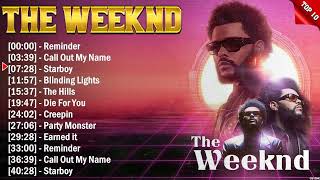 The Weeknd Greatest Hits 2024 Collection  Top 10 Hits Playlist Of All Time [upl. by Gierk]